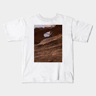 Rockface lines texture Kids T-Shirt